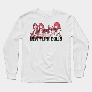 New York Dolls Long Sleeve T-Shirt